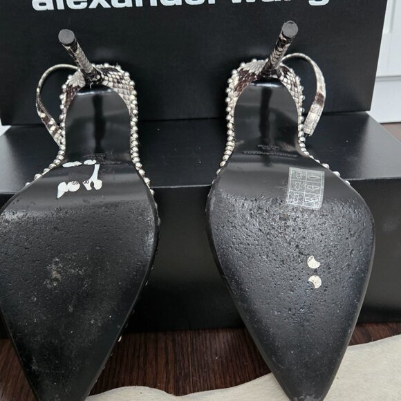 Luxury slingback shoes Alexander Wang - Picture 4 of 4